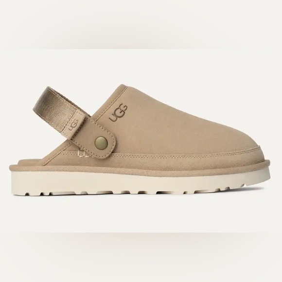 UGG Men’s Goldencoast Clogs II in Sand - Picture 1 of 7